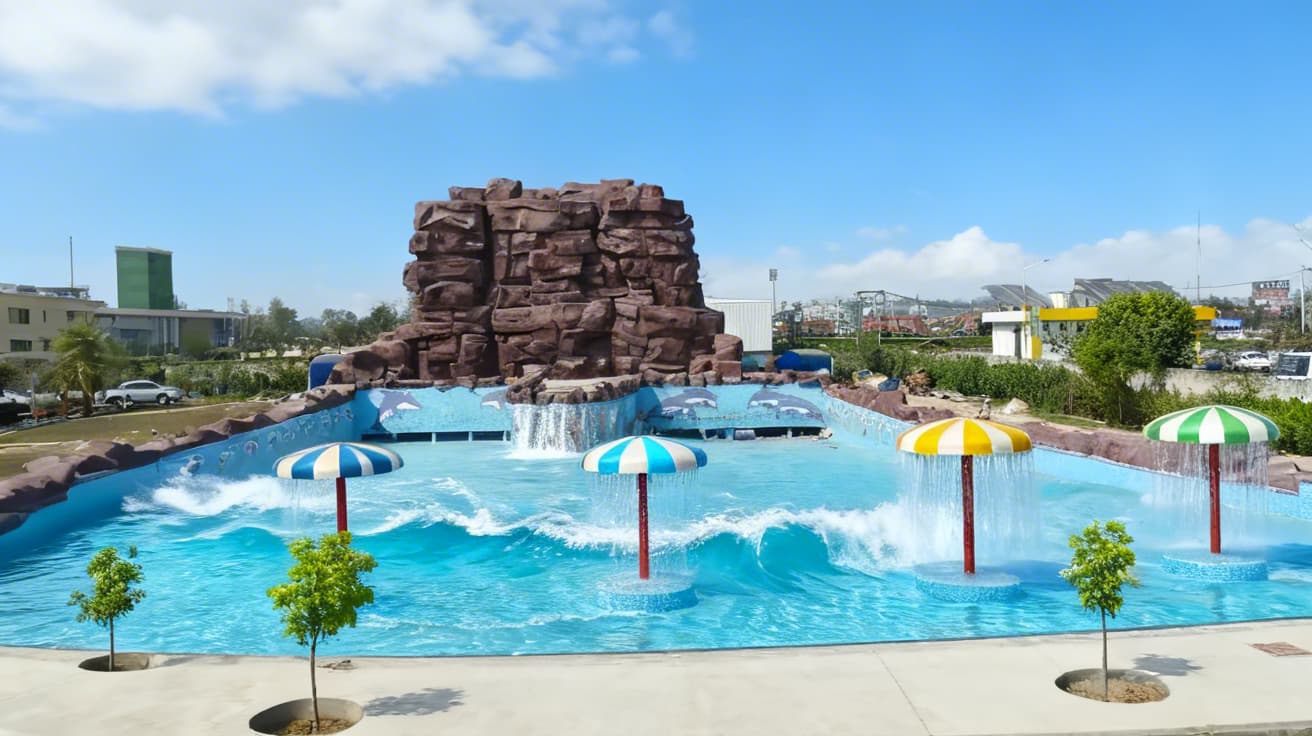 Wave Pool at Dolphin Water Resort